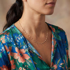 Collana Coral Candy – Bianca indossata