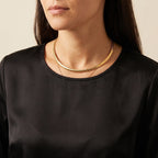 Collana Snake Chain indossata