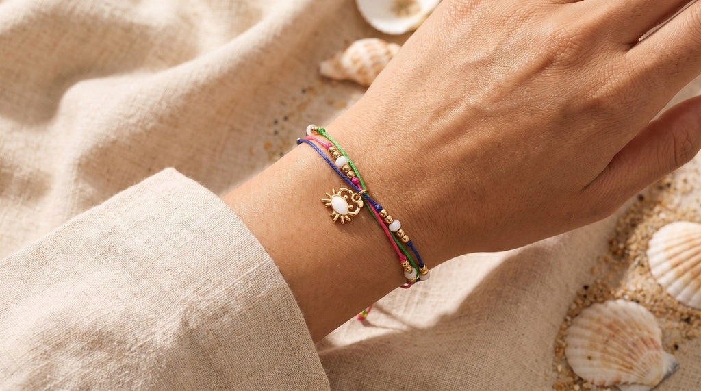 Bracciale Marino – Granchio indossato