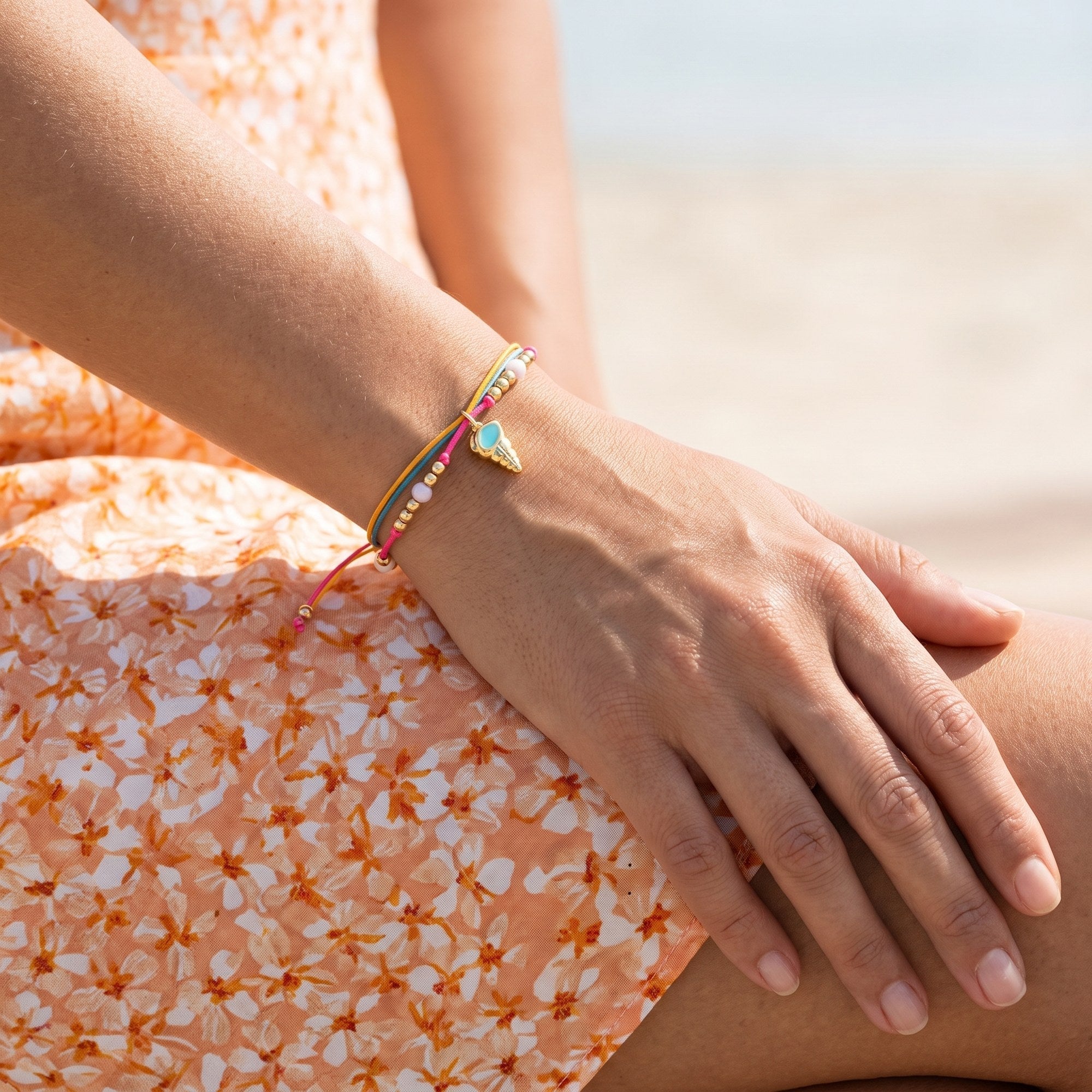 Bracciale Marino – Conchiglia indossato
