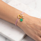 Bracciale Amuleto Sacro – Rosa indossato