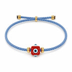 Bracciale Lucky Eye – Avio / Rosso | Margot Dallaiti