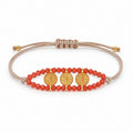 Bracciale Desert Coin – Corallo | Margot Dallaiti