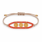 Bracciale Desert Coin – Corallo | Margot Dallaiti