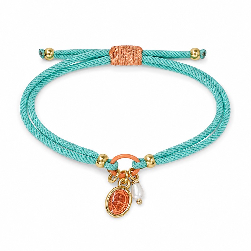 Bracciale Amuleto Sacro – Azzurro | Margot Dallaiti