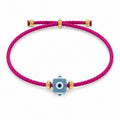 Bracciale Lucky Eye – Fucsia / Azzurro | Margot Dallaiti