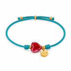Bracciale Love – Turchese / Rosso | Margot Dallaiti