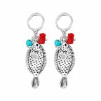 Orecchini Pesci Mediterranei – Argento | Margot Dallaiti