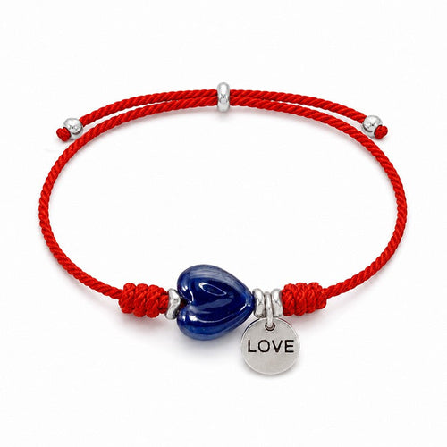 Bracciale Love – Rosso / Blu | Margot Dallaiti