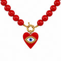 Collana Karma Heart – Rosso | Margot Dallaiti