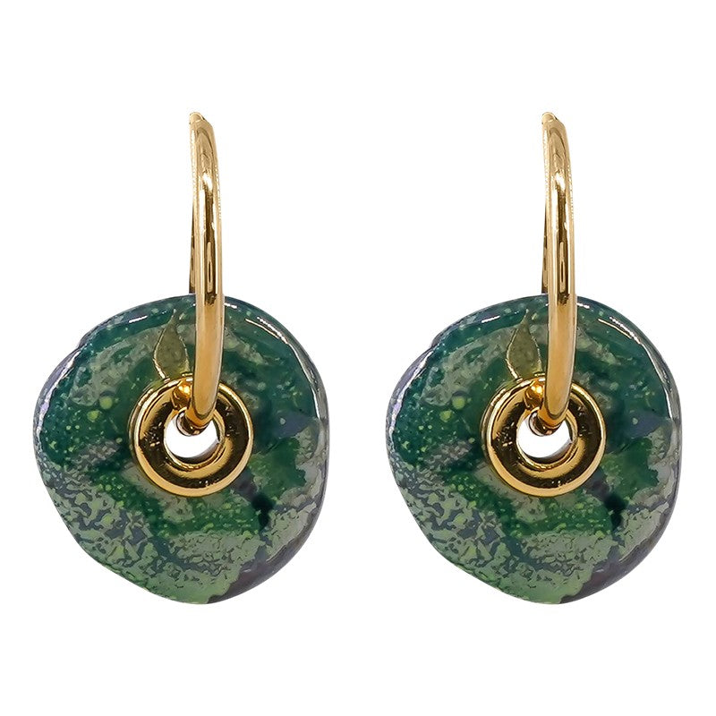 Orecchini Vintage Vibes – Verde scuro | Margot Dallaiti
