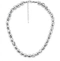 Collana choker moderno  Argento