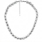 Collana choker moderno  Argento