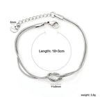 Bracciale unione argento