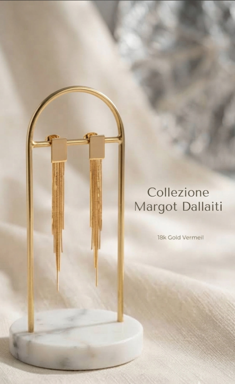 Orecchini pendenti oro