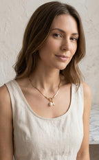 Collana perla di luna