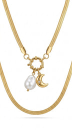 Collana perla di luna